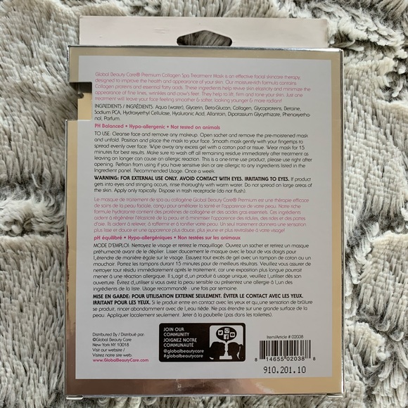 5Pc Global Beauty Care Gift Set NIB W - Picture 11 of 15